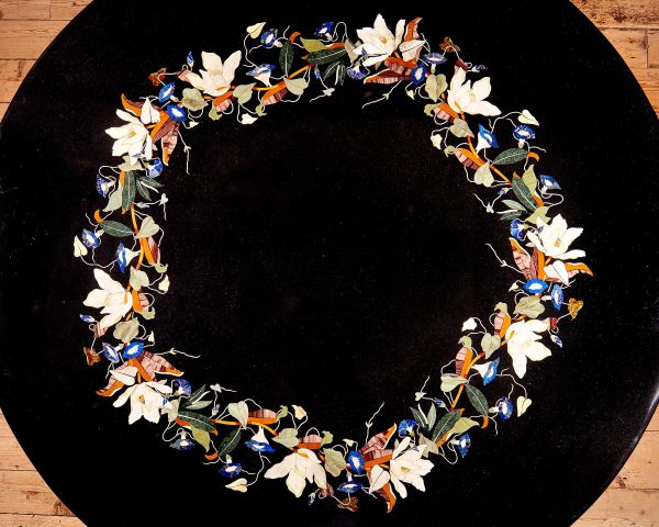 LATE 19TH CENTURY ITALIAN PIETRA DURA CENTRE TABLE - Image 3