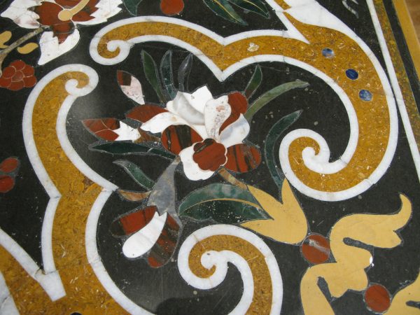 ITALIAN PIETRA DURA TABLE - Image 5